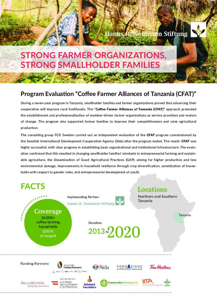 thumbnail of 220401 Program Evaluation Coffee Farmer Alliances of Tanzania