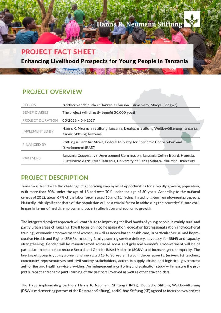 thumbnail of EA-TZ-SAfA Project Factsheet